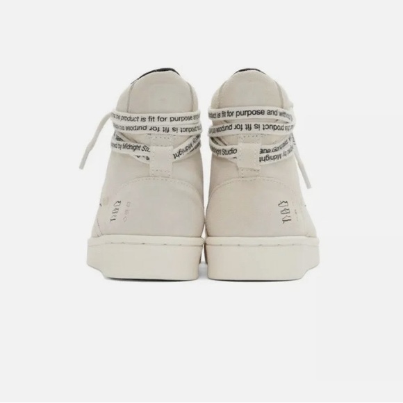 Converse x Midnight Studios Pro Leather Mid Off-White Size 6.5 US MEN 8 US WM - Picture 5 of 5